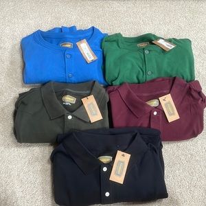 5 long sleeve shirts- xxlt